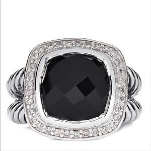 DAVID YURMAN Diamond Black Onyx Ring